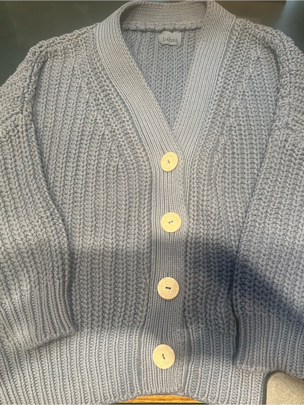 Babaa Midnight Ocean no. 18 Cardigan